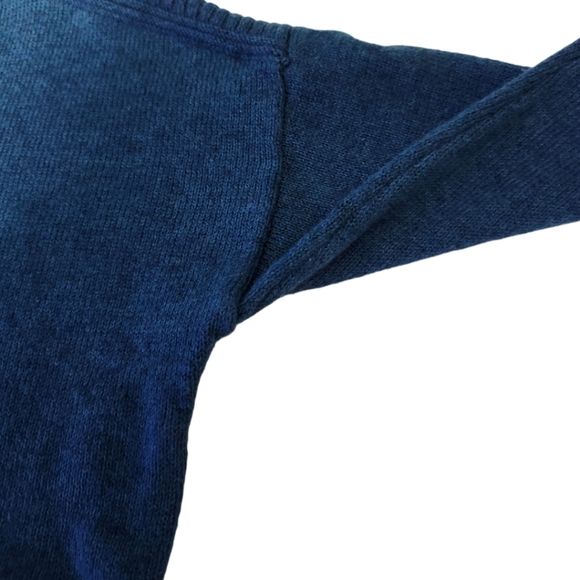 NWOT Old Navy Women's S Long sleeve Tunic Top Sweater Blue - Picture 16 of 16